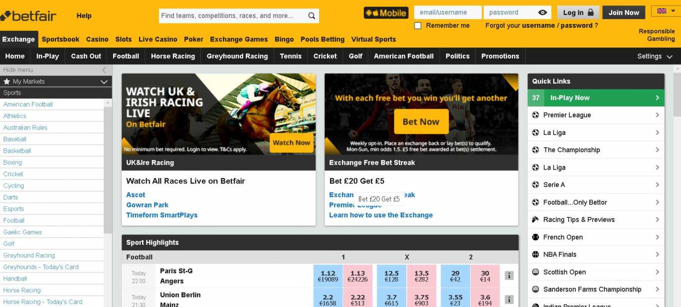 Betfair promo codes offers