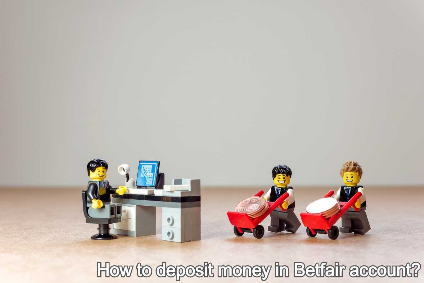 How to deposit money in Betfair account?